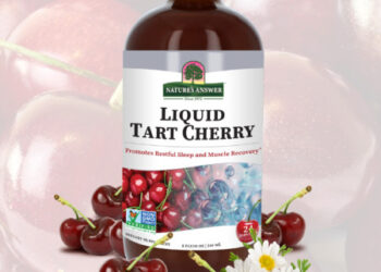 Nature’s Answer unveils liquid Tart Cherry: A potent elixir for restful sleep and muscle recovery*