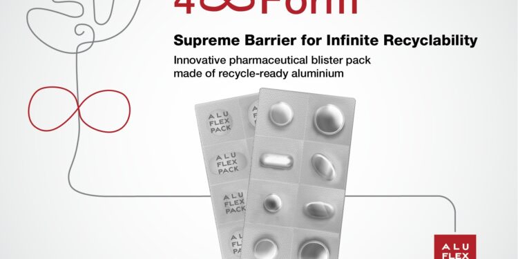 Aluflexpack, ilaç endüstrisi için yenilikçi ve geri dönüştürülebilir ambalaj çözümünü tanıttı