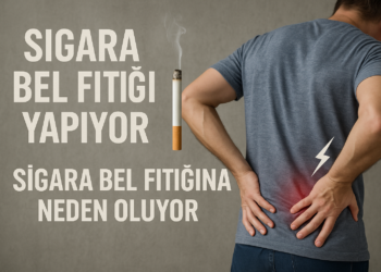 Sigara sadece akciğeri değil, omurgayı da tüketiyor!