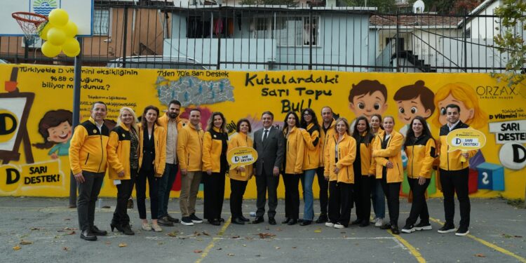 Orzax’tan “Sarı Destek” ile eğitime umut ve renk dolu bir dokunuş