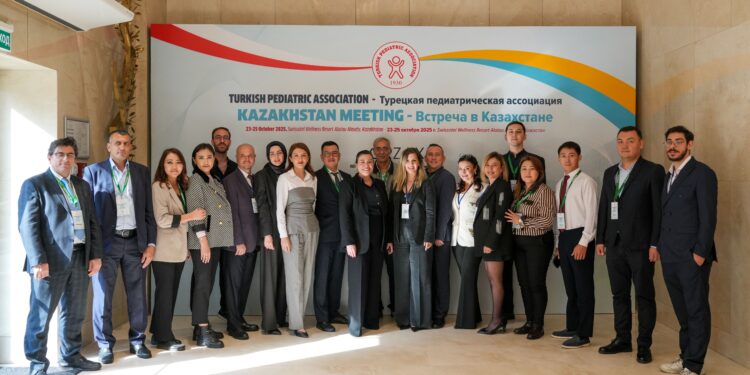 Türk Pediatri Kurumu ve Orzax’tan Kazakistan’da Uluslararası İş Birliği Hamlesi